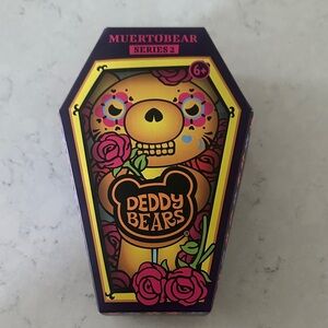 Muertobear Series 2 Stuffed Animal - Yellow and Pink